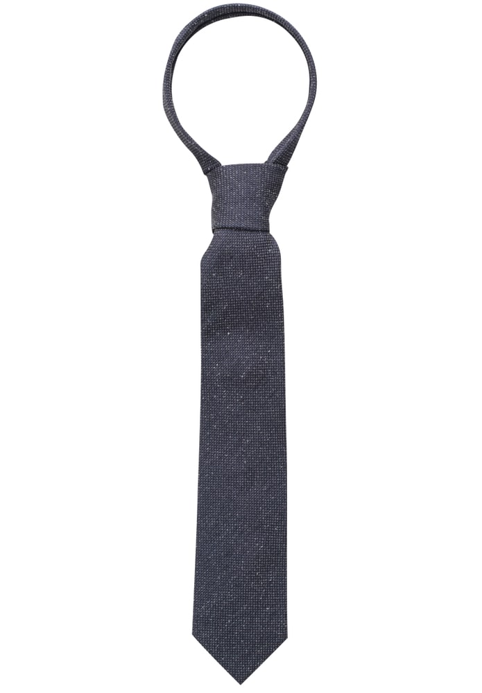 cravate gris uni