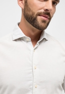 SLIM FIT Hemd in off-white unifarben