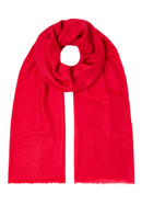 Scarf in red plain