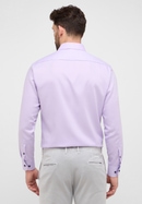 MODERN FIT Hemd in lavender unifarben