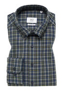 ETERNA checked Soft Tailoring shirt COMFORT FIT