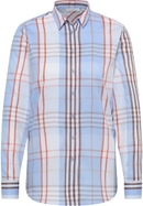 shirt-blouse in light blue checkered