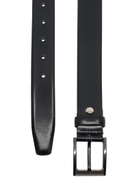 Belt in black plain