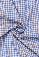 COMFORT FIT Overhemd in middenblauw geruit