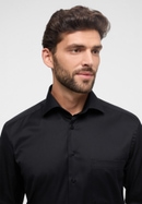 COMFORT FIT Cover Shirt noir uni