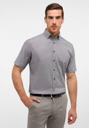 ETERNA textured short-sleeved shirt COMFORT FIT