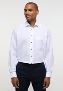 ETERNA plain poplin shirt COMFORT FIT
