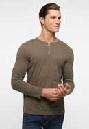 Shirt in taupe plain
