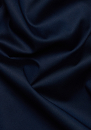 Satin Shirt Blouse in dark blue plain
