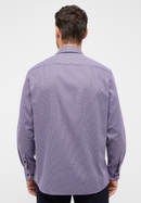 COMFORT FIT Shirt in violet structured