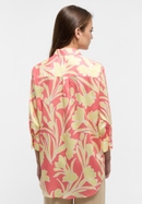 shirt-blouse in coral printed