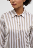 shirt-blouse in green striped