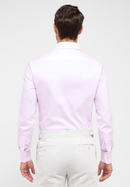 SLIM FIT Hemd in rosa strukturiert