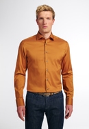SLIM FIT Performance Shirt in orange plain