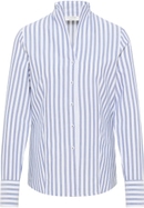 Oxford Shirt Blouse in navy striped
