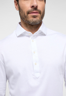MODERN FIT Jersey Shirt in white plain