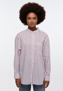 shirt-blouse in hazelnut striped