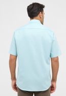COMFORT FIT Overhemd in mint gestructureerd