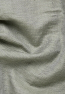 SLIM FIT Linen Shirt in olive unifarben