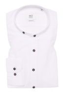 COMFORT FIT Linen Shirt in wit vlakte