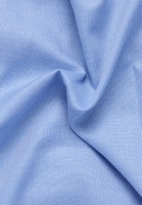 MODERN FIT Hemd in blau strukturiert