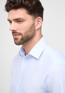 COMFORT FIT Linen Shirt in pastellblau unifarben