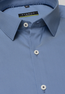 SUPER SLIM Performance Shirt in blau unifarben