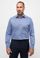 MODERN FIT Overhemd in lyseblå gedrukt