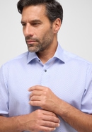 MODERN FIT Shirt in light blue printed
