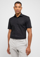 SLIM FIT Original Shirt in schwarz unifarben