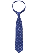 Krawatte in navy/blau gemustert