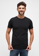 Bodyshirt in black plain
