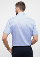 MODERN FIT Overhemd in lyseblå gedrukt