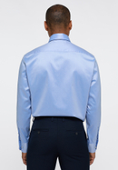 MODERN FIT Luxury Shirt in himmelblau unifarben