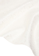Pochette de costume blanc estampé