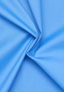 overhemdblouse in azuurblauw vlakte