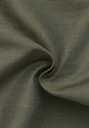 MODERN FIT Linen Shirt in khaki unifarben