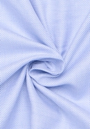 SLIM FIT Overhemd in middenblauw gestructureerd