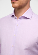 MODERN FIT Linen Shirt in lavendel vlakte