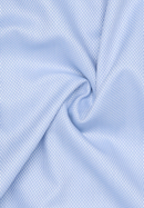 MODERN FIT Hemd in hellblau strukturiert