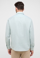 COMFORT FIT Linen Shirt turquoise uni