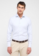 SLIM FIT Shirt in light green structured