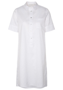 Soft Luxury Shirt Bluse in weiß unifarben