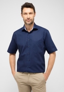 COMFORT FIT Original Shirt in navy plain