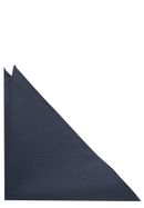 Pocket square in navy structured