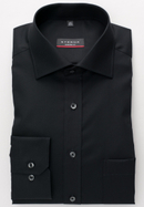 MODERN FIT Original Shirt in schwarz unifarben