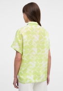 blouseshirt in acid lemon gedrukt