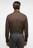 SLIM FIT Shirt in black checkered