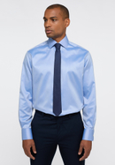 MODERN FIT Luxury Shirt in himmelblau unifarben