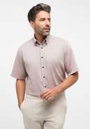 COMFORT FIT Shirt in beige plain